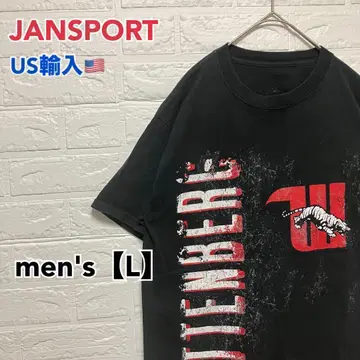 T564 [ US 수입 ] 잔스포츠 T셔츠 블랙 계열 men's [ L 상당 ]