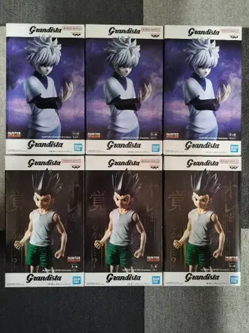 HUNTER x HUNTER Grandista 곤 키루아 피규어 6점