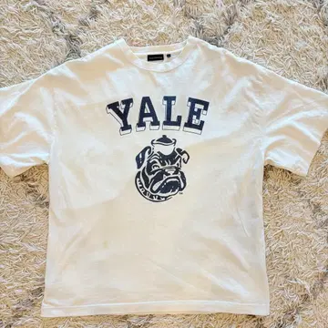 [구제 의류] 예일 대학교 Yale University 티셔츠 M(XL 상당)