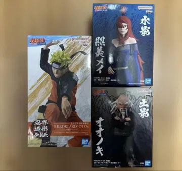 NARUTO 피규어 3종 세트 인계 조형 열전