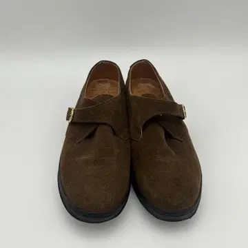 새상품급 MANEBU BITCH SUEDE 42 브라운 스웨이드 몽크