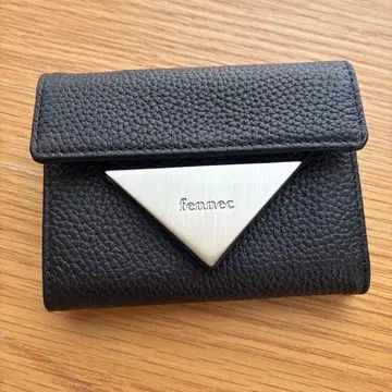 Fennec 3단 폴더형 지갑 블랙