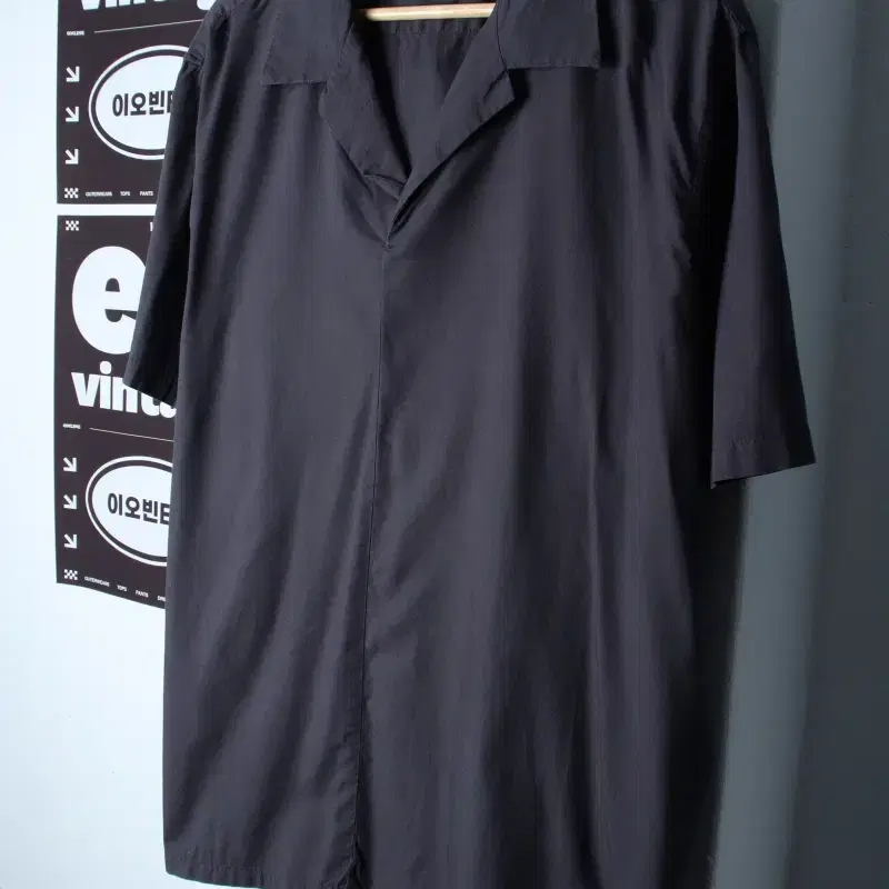 (2XL) 에잇세컨즈 반팔 카라 티셔츠 빅사이즈 브이넥-H35358