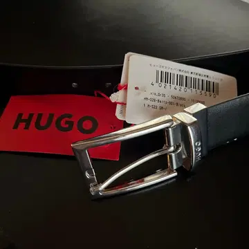 [즉시 발송합니다] HUGO BOSS 남성용 벨트 블랙