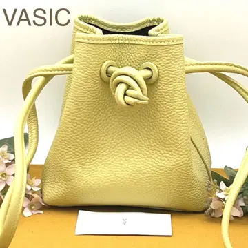 새상품급 VASIC 본드 미니미니 핸드백 미모사