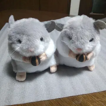 햄스터 봉제 인형 2개 세트