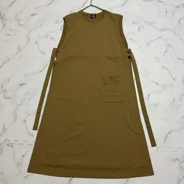 새상품급 주카 ZUCCA 카키 베이지 롱 원피스 M FJ340