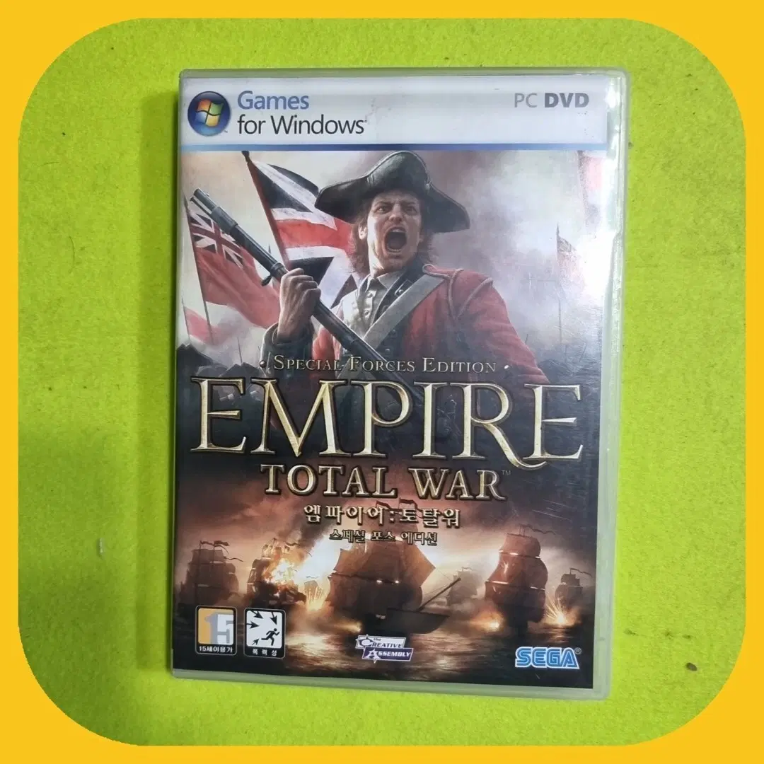 엠파이어 토탈워 스페셜 포스 에디션 PC DVD