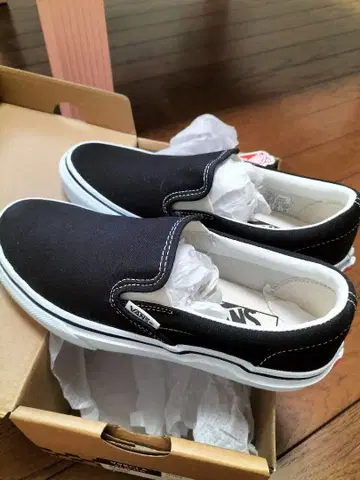 새상품 VANS 슬립온 22cm