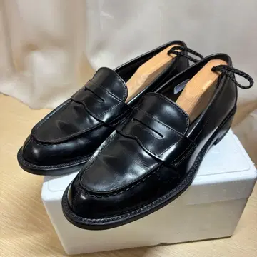 [ 컨디션 최상 ] REGAL 리갈 코인 로퍼 블랙 24cm EE
