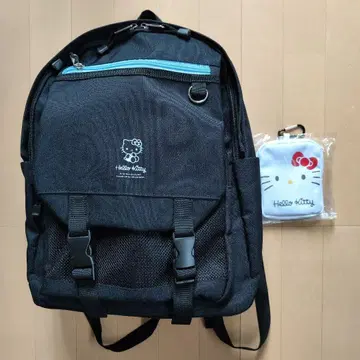 새상품급 Hello Kitty 백팩 블랙