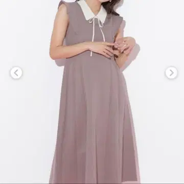 JILL by JILLSTUART 카라 부착 리본 원피스