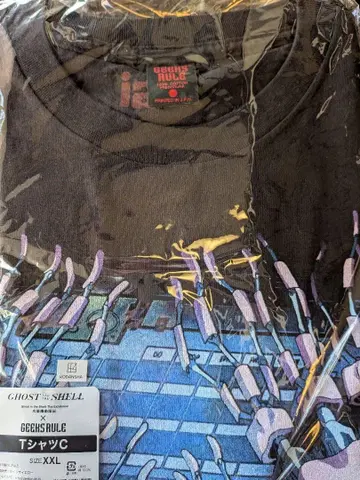 GHOST IN THE SHELL GEEKS RULE XXL
