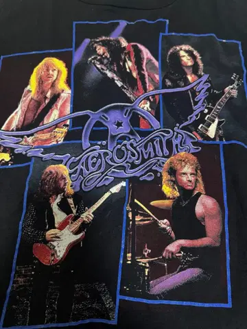 90s Aerosmith 에어로스미스 빈티지 밴드 T셔츠 PUMP