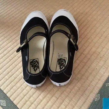 coen Web 한정판 VANS 멜리 제인 스니커즈 블랙 24.5