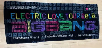 BIGBANG ELECTRIC LOVE TOUR 2010 타월