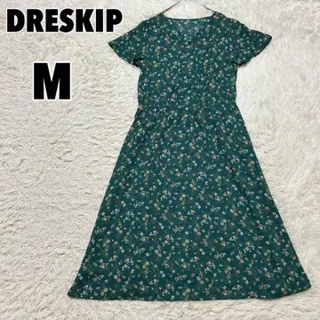 DRESKIP 드레스키프 (M) 꽃무늬 쉬폰 원피스