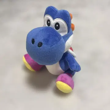 슈퍼 마리오 브라더스 블루 아오 요시 봉제 인형
