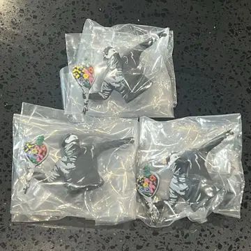 BRANDALISED 뱅크시 피규어 컬렉션 폭도 가챠가챠