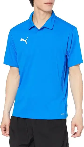 PUMA 푸마 피케 셔츠 블루 남성용