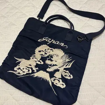 TAILOR TOYO x BEAMS BOY 헬멧 백 용 자수 2way