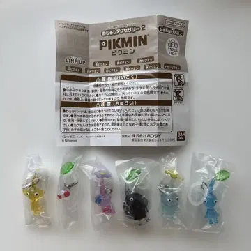 피크민 메지루시 액세서리 2 파랑 피크민 노랑 피크민 외 4점