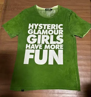 HYSTERIC GLAMOUR 티셔츠 그린 S