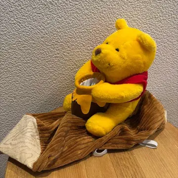 레트로 디즈니 곰돌이 푸 티슈 케이스 티슈 커버