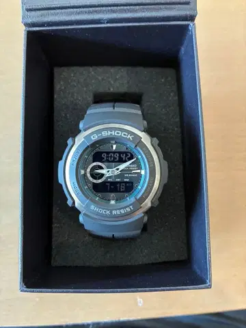 G-SHOCK 손목시계 작동 확인 완료