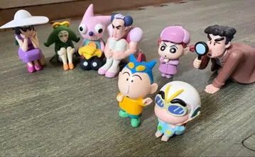 짱구는 못말려 미니 피규어 8개 세트