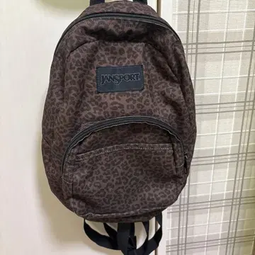 JANSPORT 레오파드 무늬 미니 백팩