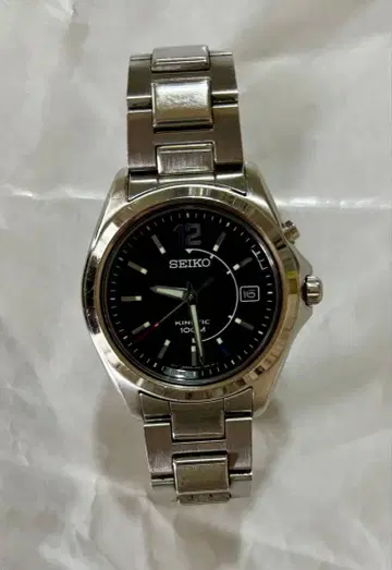 SEIKO KINETIC 100M 남성용 손목시계