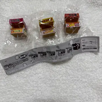 가챠가챠 빛나는 포장마차 미니어처 마스코트