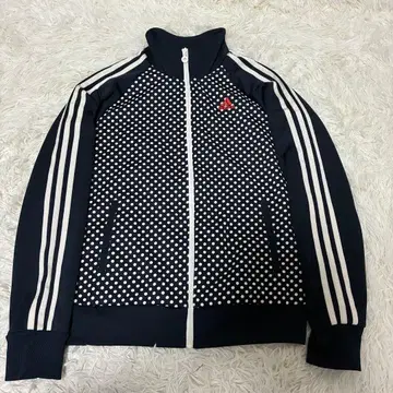 [새상품급] adidas 도트 무늬 저지 네이비 M