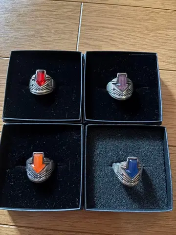 알케미스트링 블루 오렌지 퍼플 레드 SILVER925