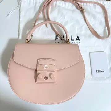 [ 새상품급 ] FURLA 훌라 메트로폴리스 숄더백 핑크