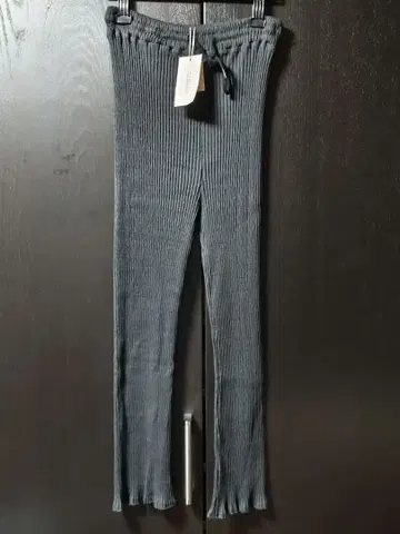 babaco 바바코 팬츠 Cotton Ribbed Pants 차콜