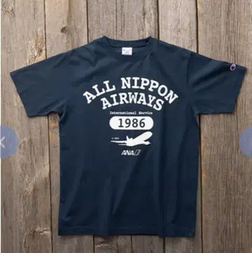 ANA x Champion for ANA 국제선 취항 40주년 T셔츠