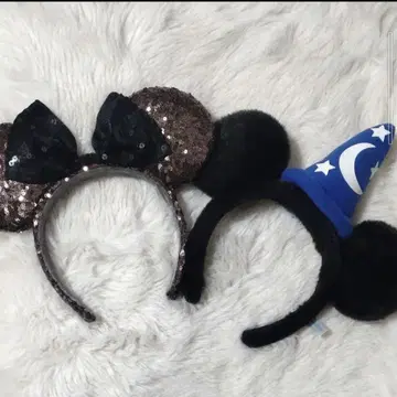 Disney 머리띠 2세트 스팽글 판타지아