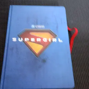 SUPERGIRL 노트북 촬영을 위해 1번 봉투에서 꺼냈습니다.