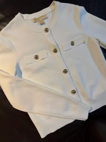 MICHAEL KORS 가디건 화이트 S/P