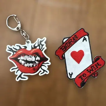 BABYMONSTER PSYCHO 키링+다리미 와펜