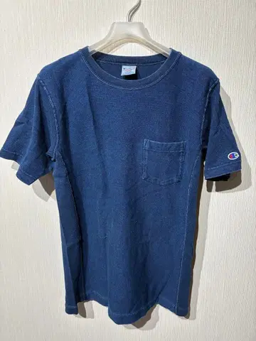 Champion Reverse Weave T-Shirt 인디고 M