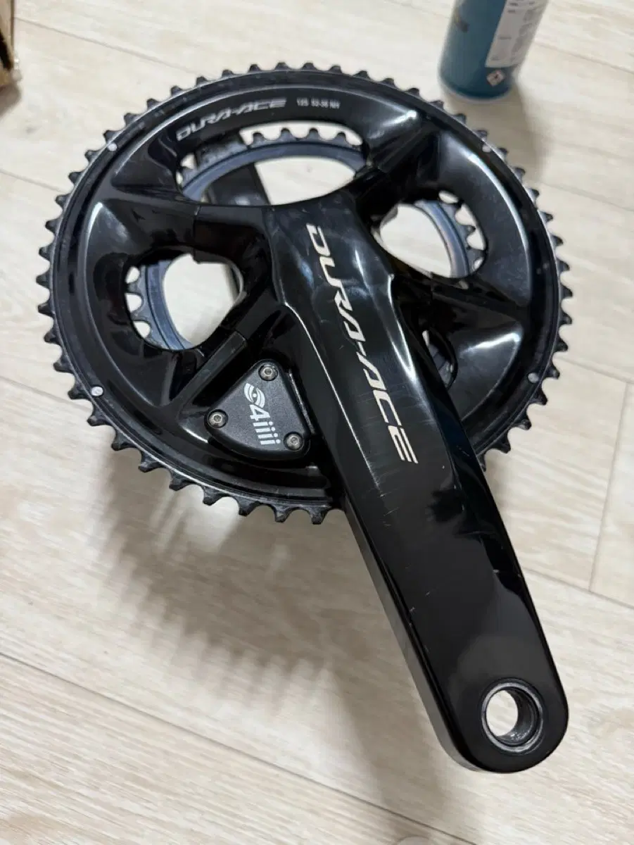 듀라에이스 4iiii 포아이 양발 파워미터 크랭크 52-36 미드컴팩 172.5mm