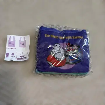[미사용 새상품] 디즈니랜드 캡슐 토이 에코백 베이맥스