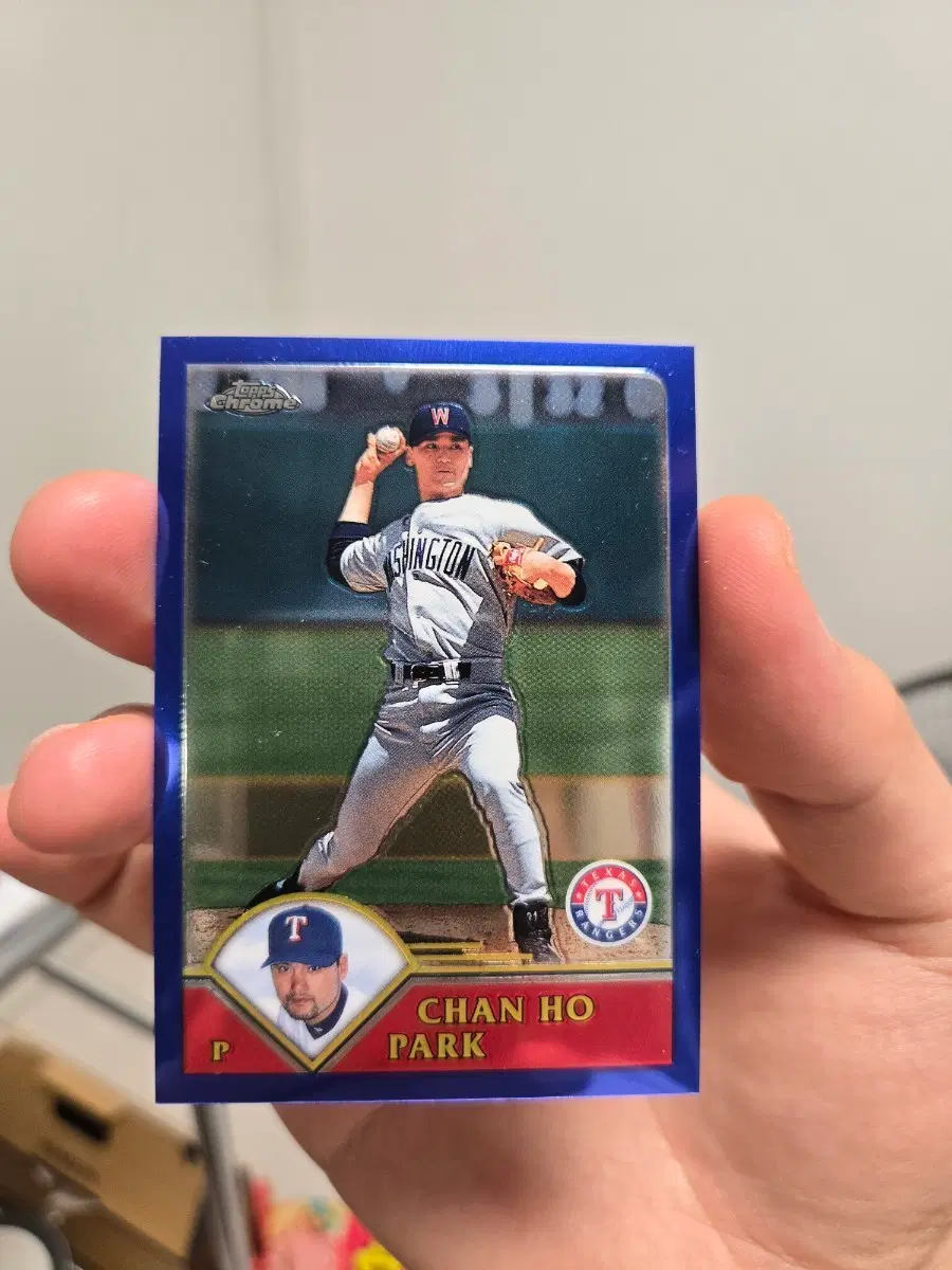 Topps chrome 박찬호