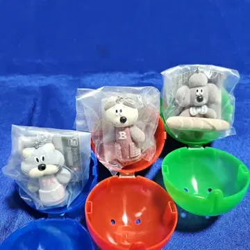 ICCHI 패션 카라비너 마스코트 참 곰돌이 퐁 가챠 2