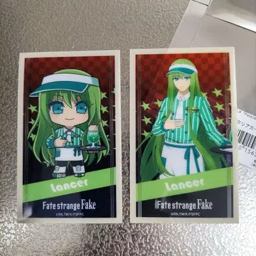 fate/strange fake 에르키두 클리어 카드 아메리칸 다이너