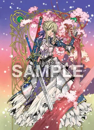 Fate/stay night A상 아트 포스터 by CLAMP