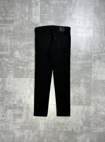 SS2008 PAIN 하트 눈물 더블 포켓 블랙 데님 3 x 30
